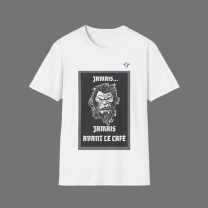 T-Shirt adulte mixte Jamais le matin