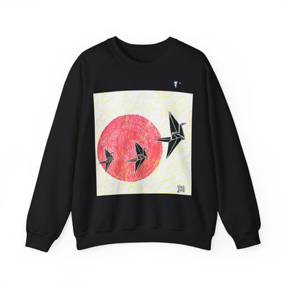 Sweatshirt adulte mixte Envolée de colibris