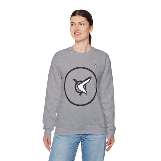 Sweatshirt adulte mixte L'oie blanche (à personnaliser)