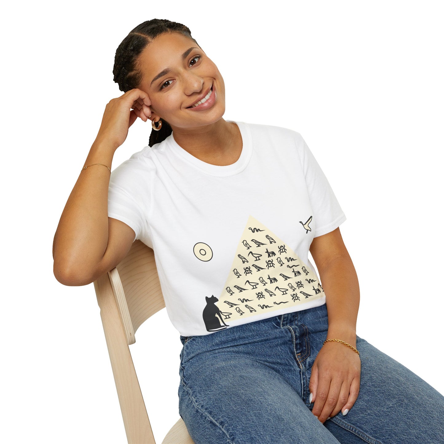 T-Shirt adulte mixte pyramide