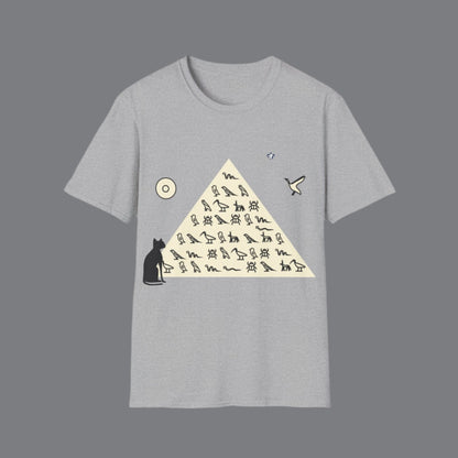 T-Shirt adulte mixte Pyramide (à personnaliser)