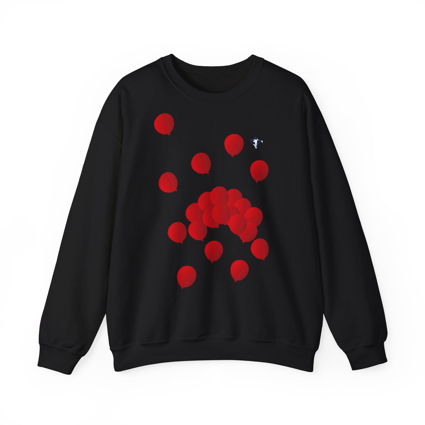 Sweatshirt adulte mixte Ballons rouges (à personnaliser)