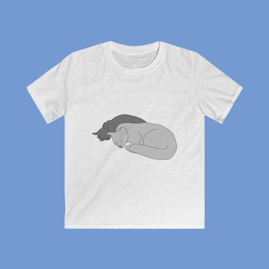 Tee-shirt enfant Deux chats