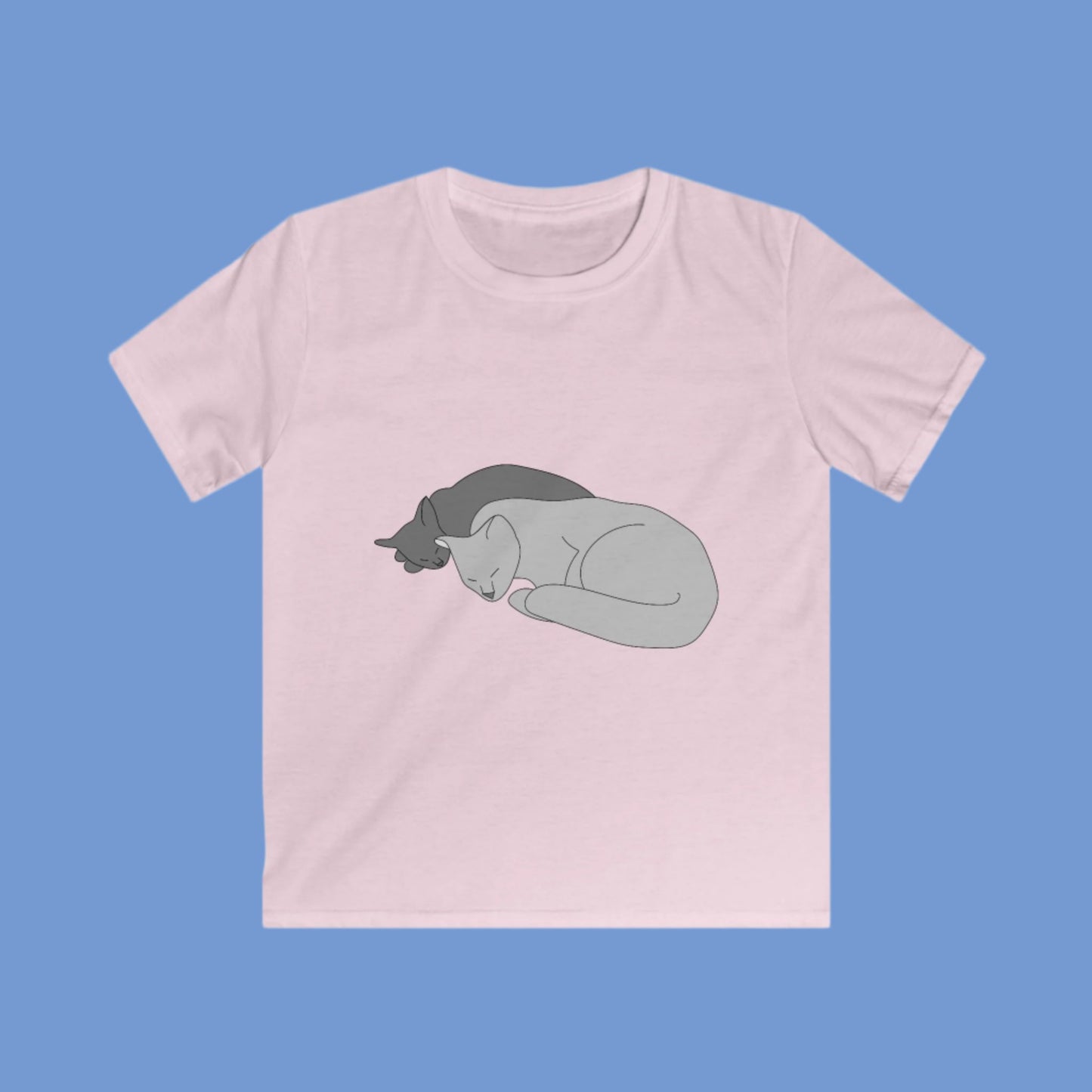 Tee-shirt enfant Deux chats