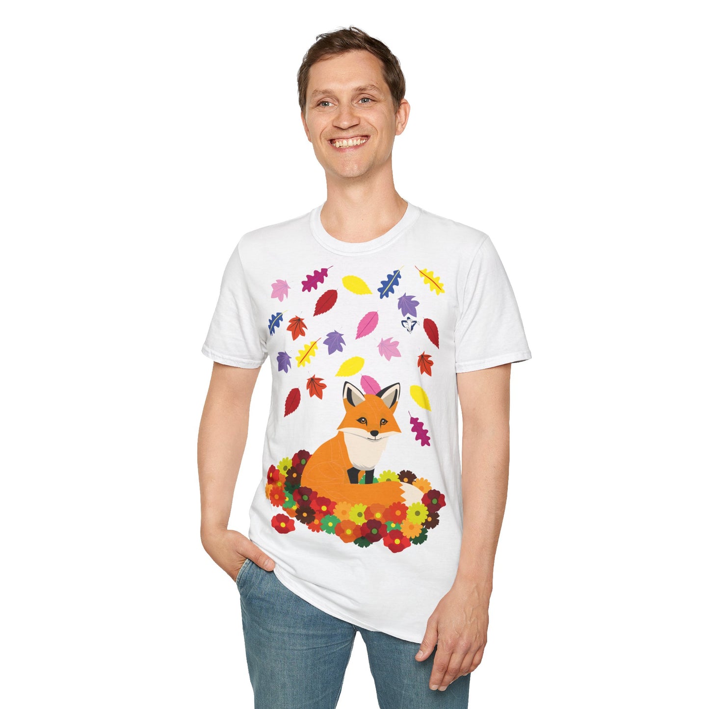 T-Shirt adulte mixte Renard Personnalisation FACE