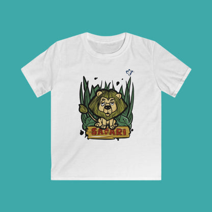 Tee-shirt enfant Lion safari Personnalisation FACE