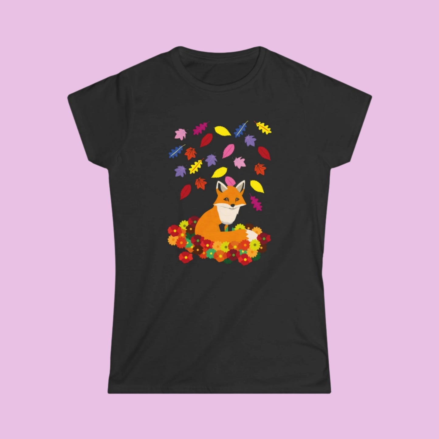 Tee-shirt femme renard