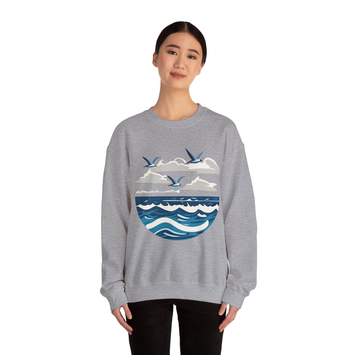 Sweatshirt adulte mixte La mer