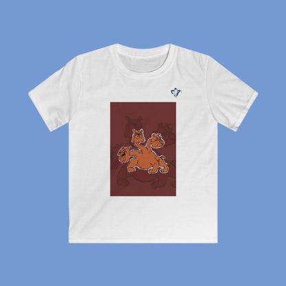 Tee-shirt enfant Cerbère avec fond (à personnaliser)