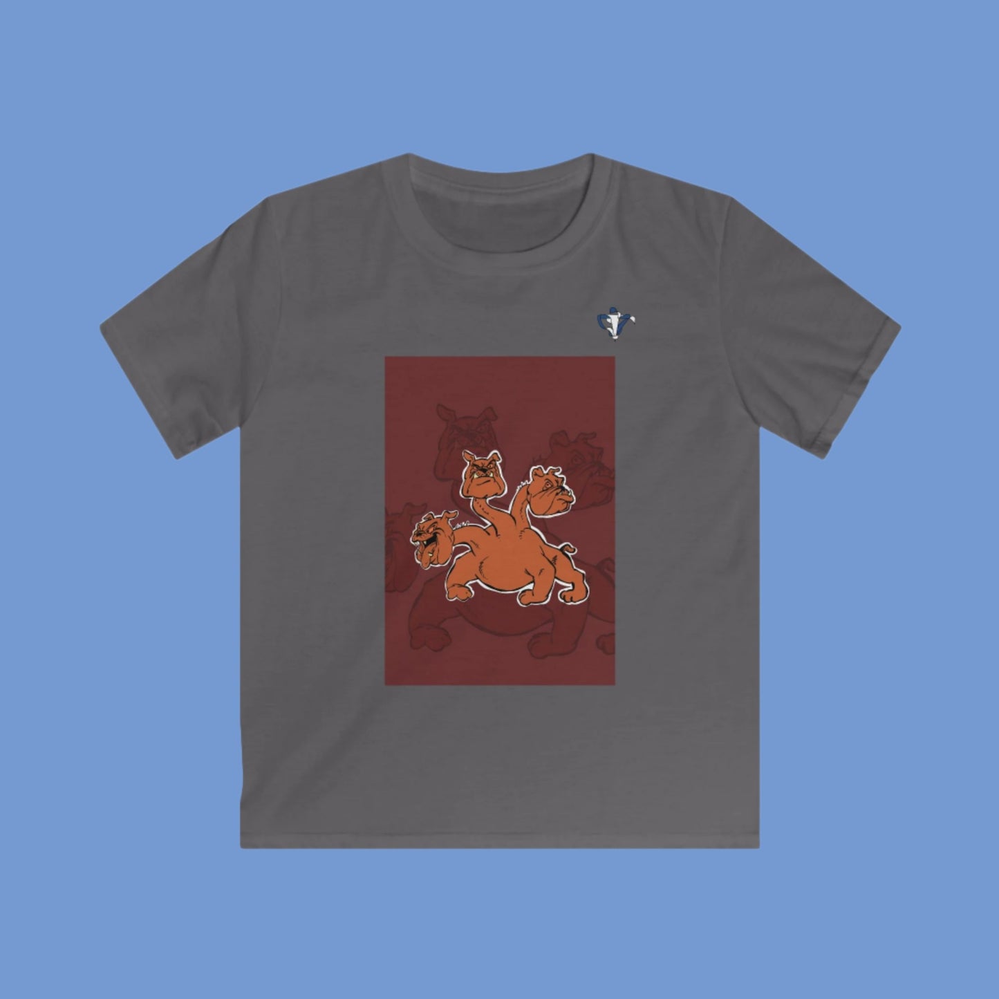 Tee-shirt enfant Cerbère avec fond (à personnaliser)