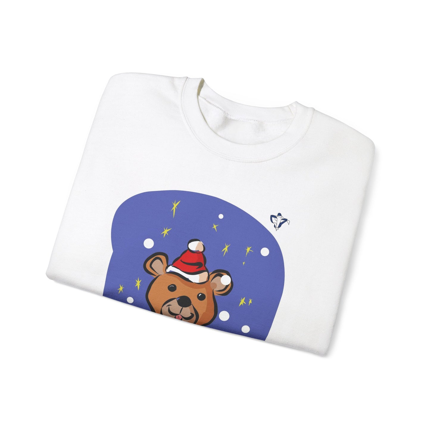 Sweatshirt adulte mixte Ourson de Noël