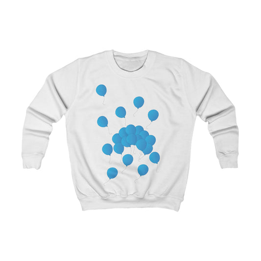 Sweatshirt enfant Ballons bleus