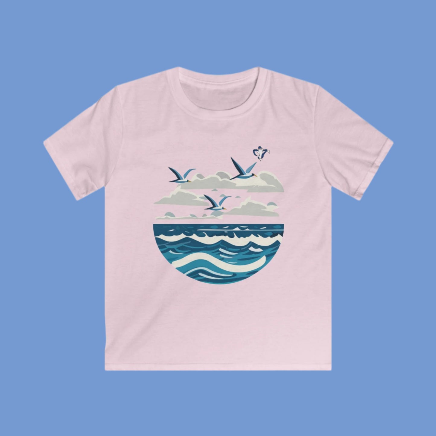 Tee-shirt enfant La mer (à personnaliser)