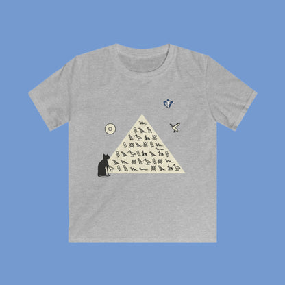 Tee-shirt enfant Pyramide Personnalisation FACE et MANCHE