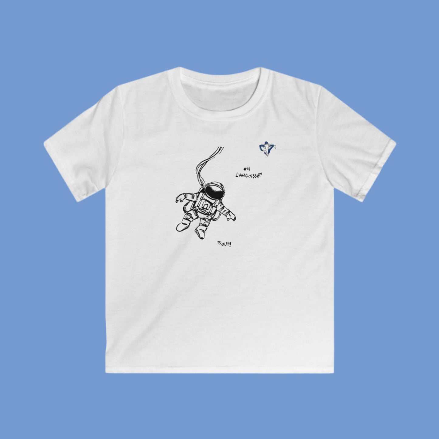 Tee-shirt enfant L'astronaute Personnalisation FACE et MANCHE