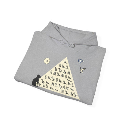 Sweatshirt à capuche adulte mixte Pyramide (à personnaliser)