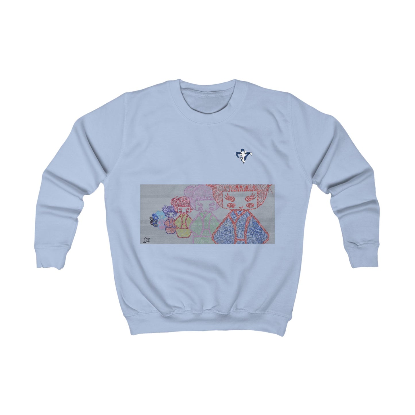 Sweatshirt enfant Poupées japonnaises