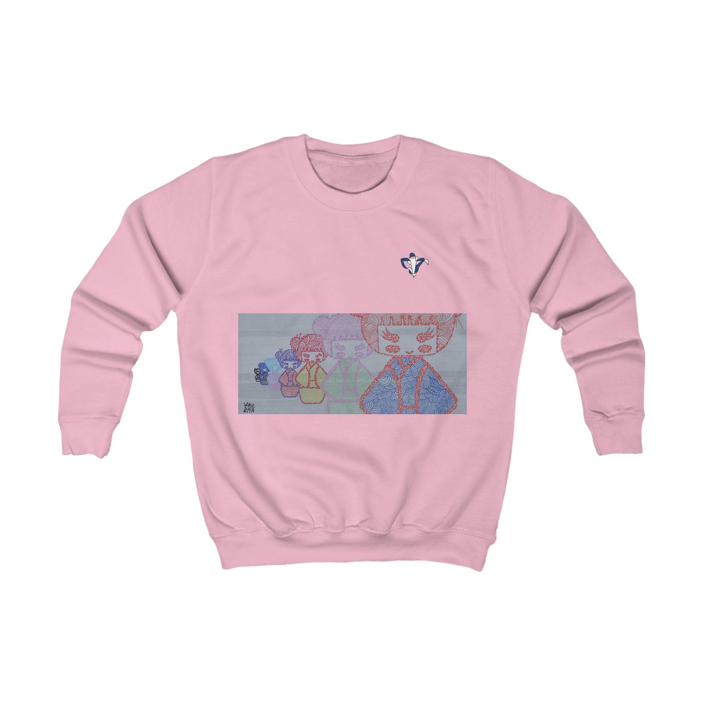 Sweatshirt enfant Poupées japonnaises