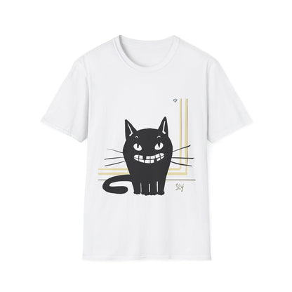 T-Shirt adulte mixte Chat édenté (à personnaliser)