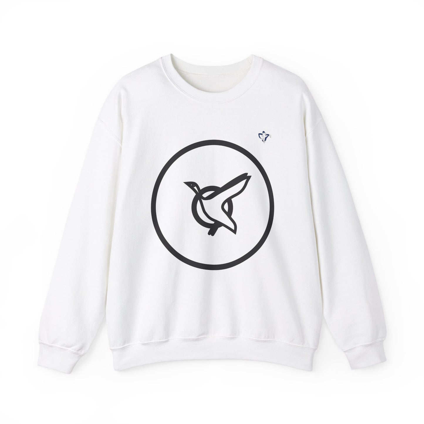 Sweatshirt adulte mixte L'oie blanche (à personnaliser)