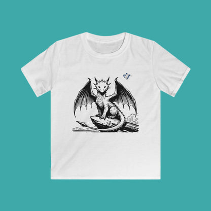 Tee-shirt enfant Gentil Dragon Personnalisation FACE