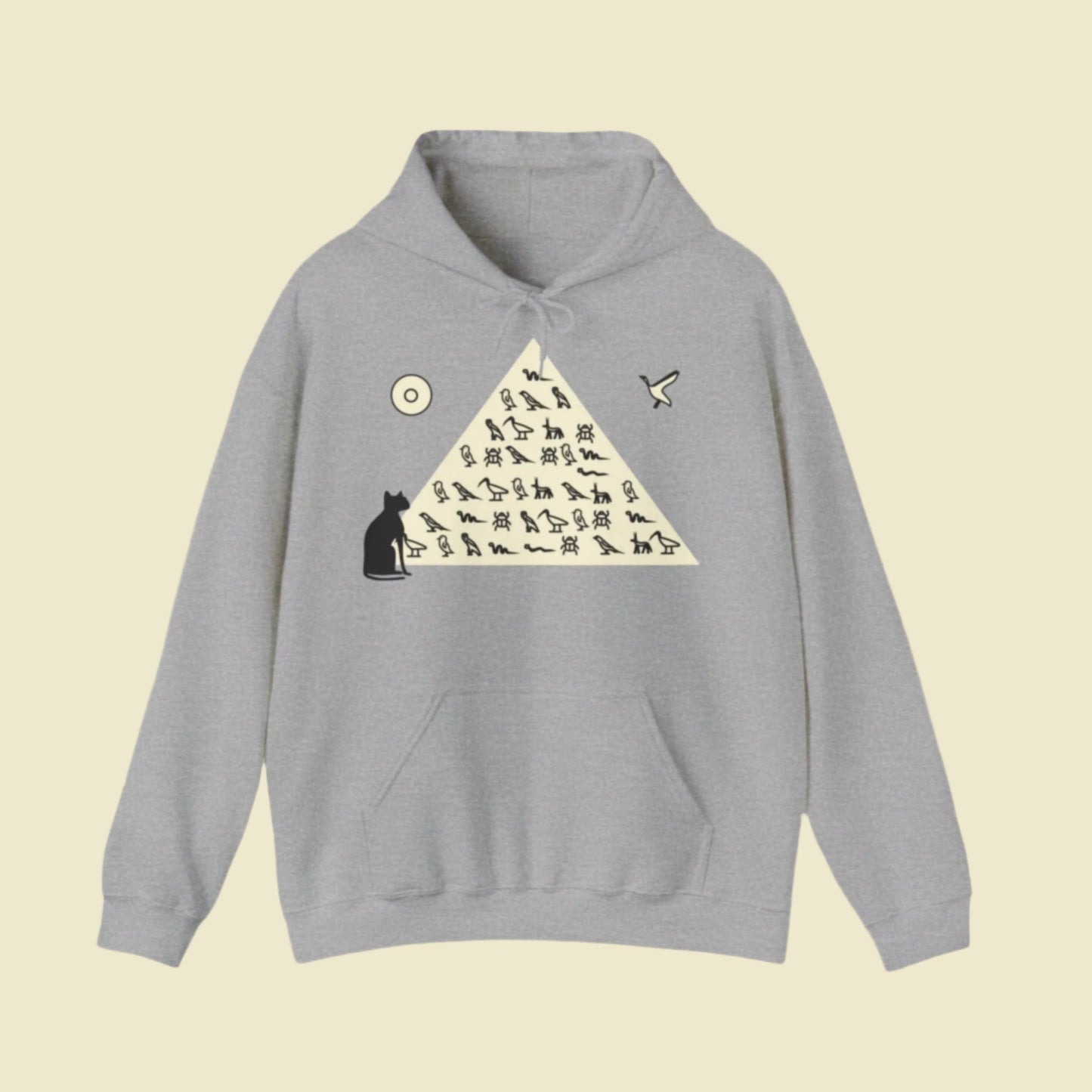 Sweatshirt à capuche adulte mixte Pyramide