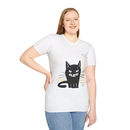 T-Shirt adulte mixte Chat édenté (à personnaliser)