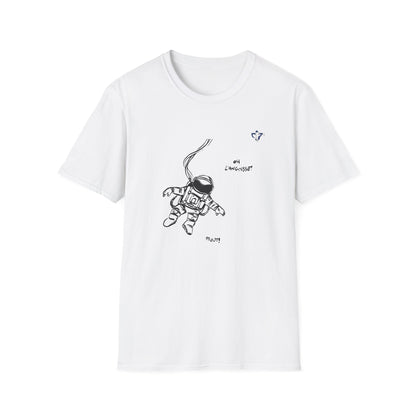 T-Shirt adulte mixte L'astronaute Personnalisation FACE et MANCHE