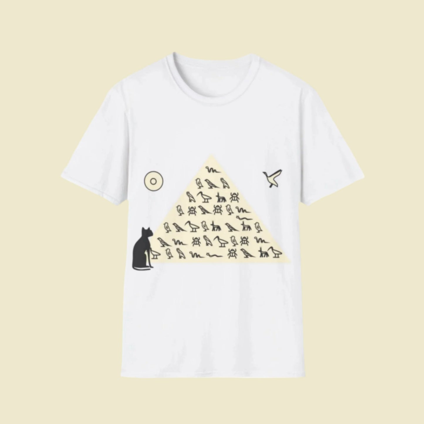 T-Shirt adulte mixte pyramide