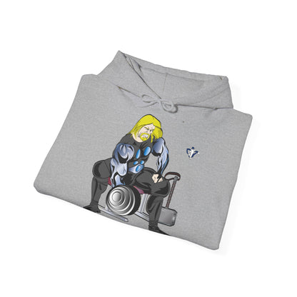 Sweatshirt à capuche adulte mixte Thor muscu