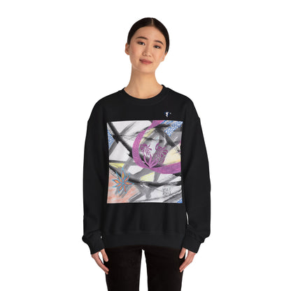 Sweatshirt adulte mixte Fleurs roses (à personnaliser)