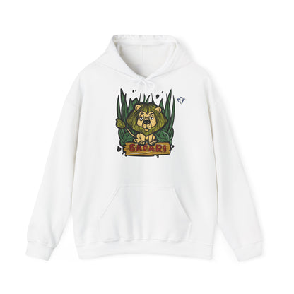 Sweatshirt à capuche adulte mixte Lion safari