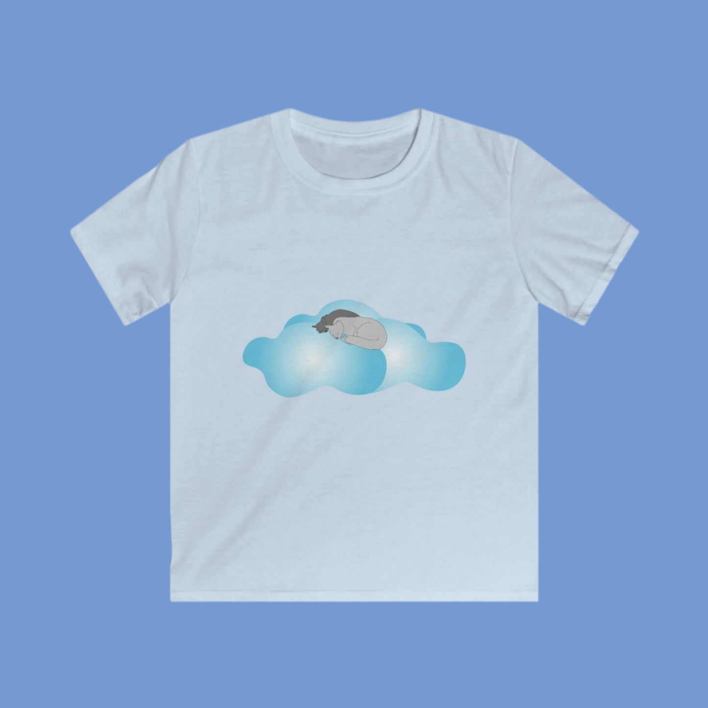 Tee-shirt enfant Chats et nuages