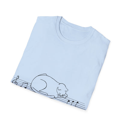 T-Shirt adulte mixte Chat et portée