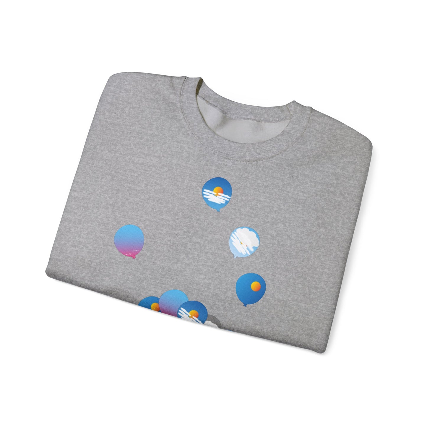 Sweatshirt adulte mixte Ballons ciel