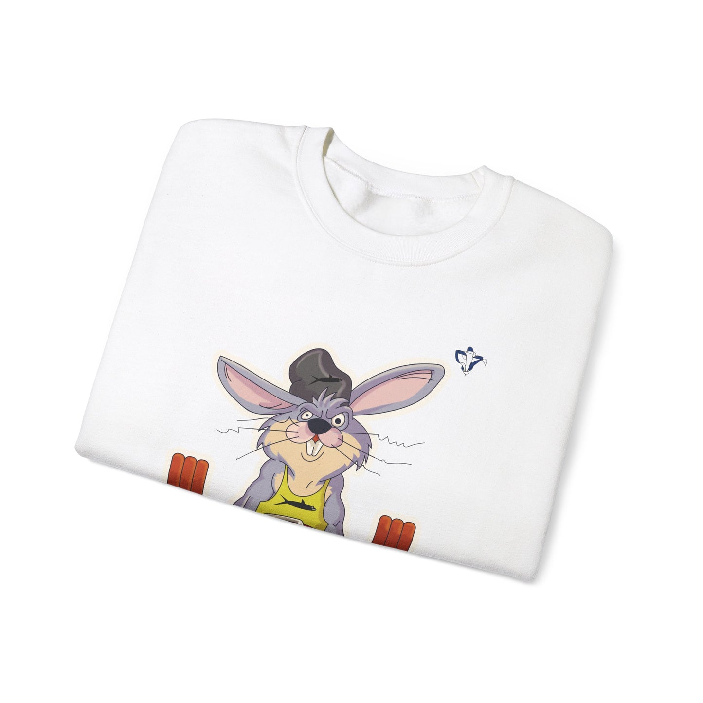 Sweatshirt adulte mixte Lapin muscu