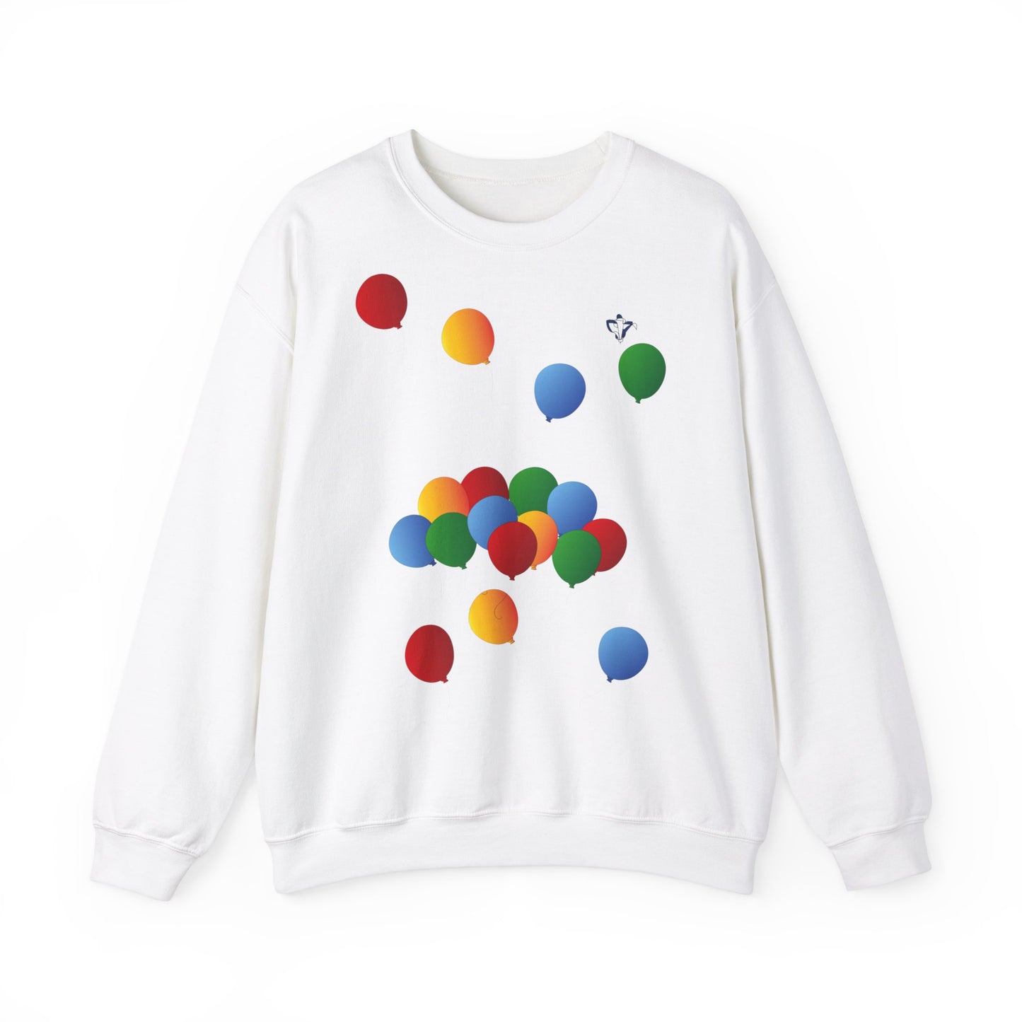 Sweatshirt adulte mixte Ballons de couleur (à personnaliser)